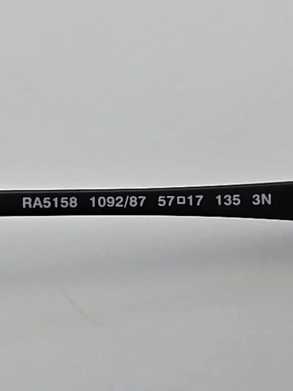 Ralph Lauren RA5158 1092/87 Black on Pink Frame Grey Lens Cat Eye Sunglasses
